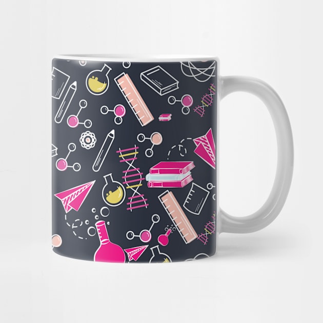 Science teacher girly science Pink science teachers mask Posters and Art Prints by Gaming champion